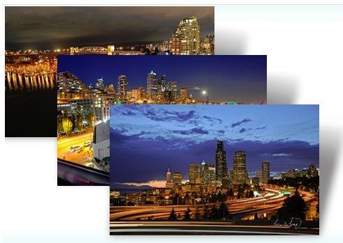 Windows 7 Theme City Lights