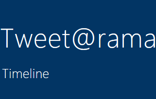 How to setup Twitter in Windows 8 Developer Preview