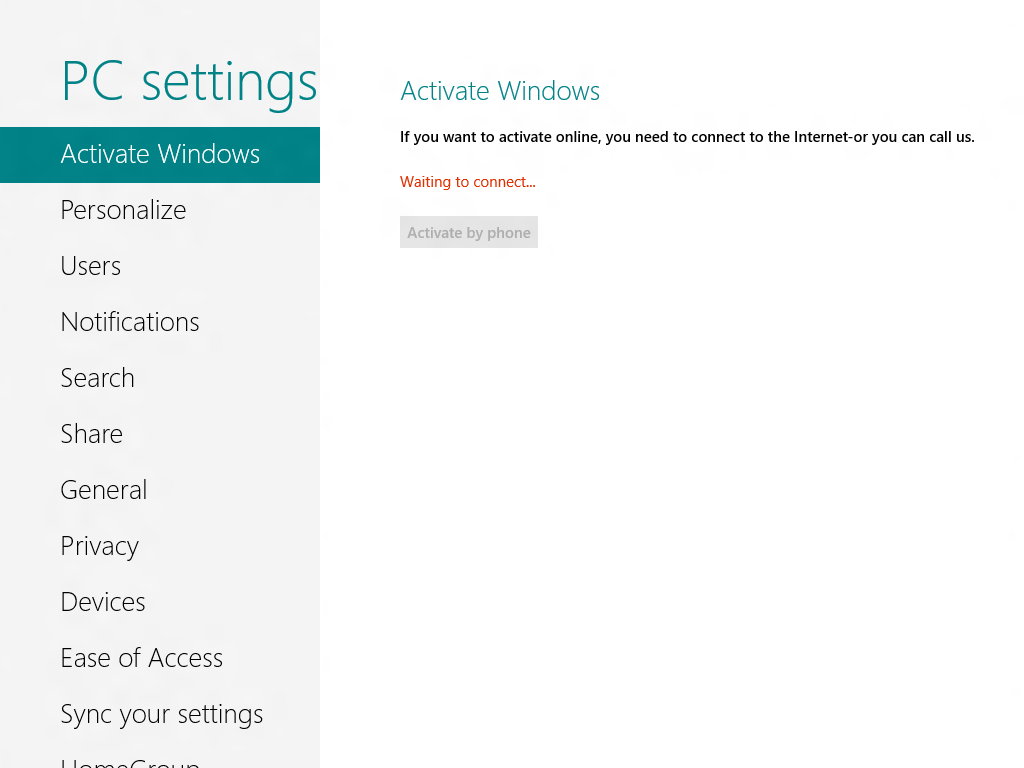 activate windows 8 online free