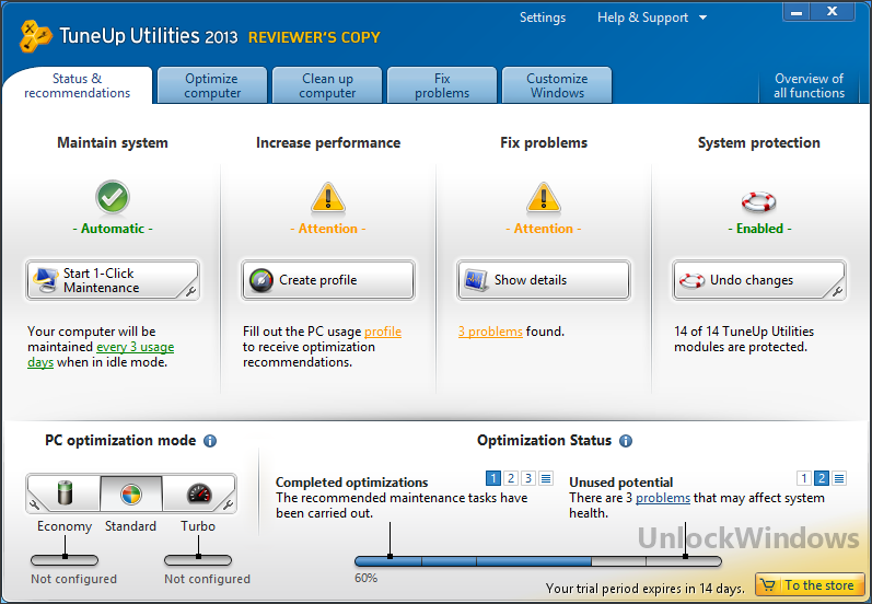 TuneUp 2013 Review