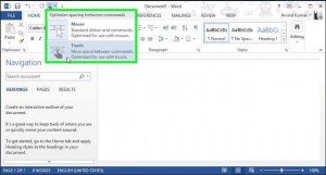 初心者: Office 2013 でタッチ モードを有効にする方法
