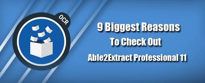 Able2Extract11 Pro - PDF Converter